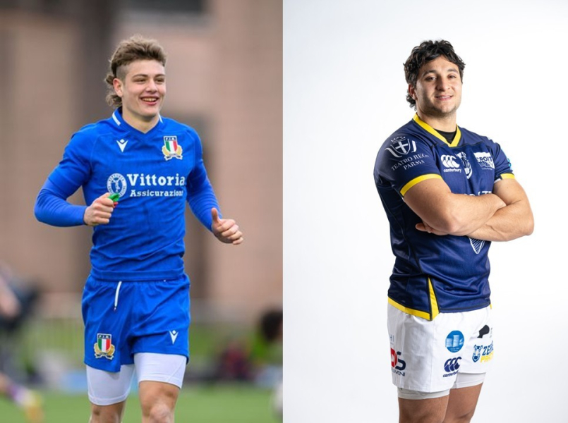 Studenti-Atleti Dual Career dell'Università di Parma nella seconda partita della Nazionale XV di Rugby - 6 marzo 2026